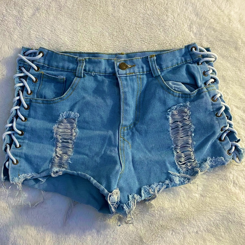 Blue Jean shorts
